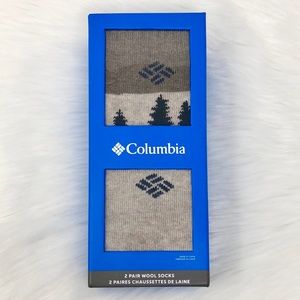 Columbia Men’s Wool Socks in Gift Box | 2 Pair